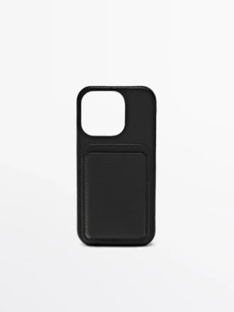 Θήκη για iPhone 16 Pro από δέρμα Nappa