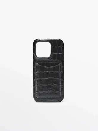 Θήκη για iPhone 16 Pro από δέρμα Nappa