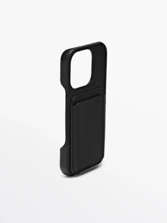 Θήκη για iPhone 16 Pro από δέρμα Nappa