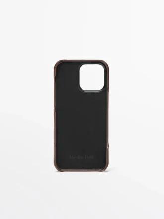 Θήκη για iPhone 16 Pro Max από δέρμα Nappa