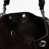 Τσάντα από σπλιτ σουέτ με οπές Τσάντα από σπλιτ σουέτ με οπές