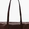 Τσάντα Satchel από δέρμα Nappa
