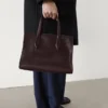 Τσάντα Tote Md Icon μεσαίου μεγέθους από δέρμα Nappa