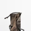 Τσάντα τύπου crossbody από δέρμα νάπα