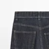 Τζιν με φαρδιά γραμμή και ψηλή μέση Τζιν με φαρδιά γραμμή και ψηλή μέση