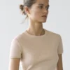 Βαμβακερό T-shirt με κοντά μανίκια Βαμβακερό T-shirt με κοντά μανίκια