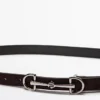 Ζώνη Equestrian από δέρμα Nubuck